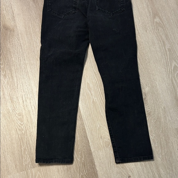 Express Slim High Rise Distressed Women Jeans Sz 4R - Picture 6 of 10